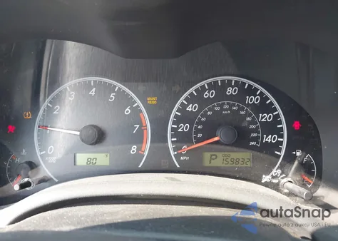 2012 Toyota Corolla Le z USA, uszkodzony, nr VIN 5YFBU4EE2CP057139